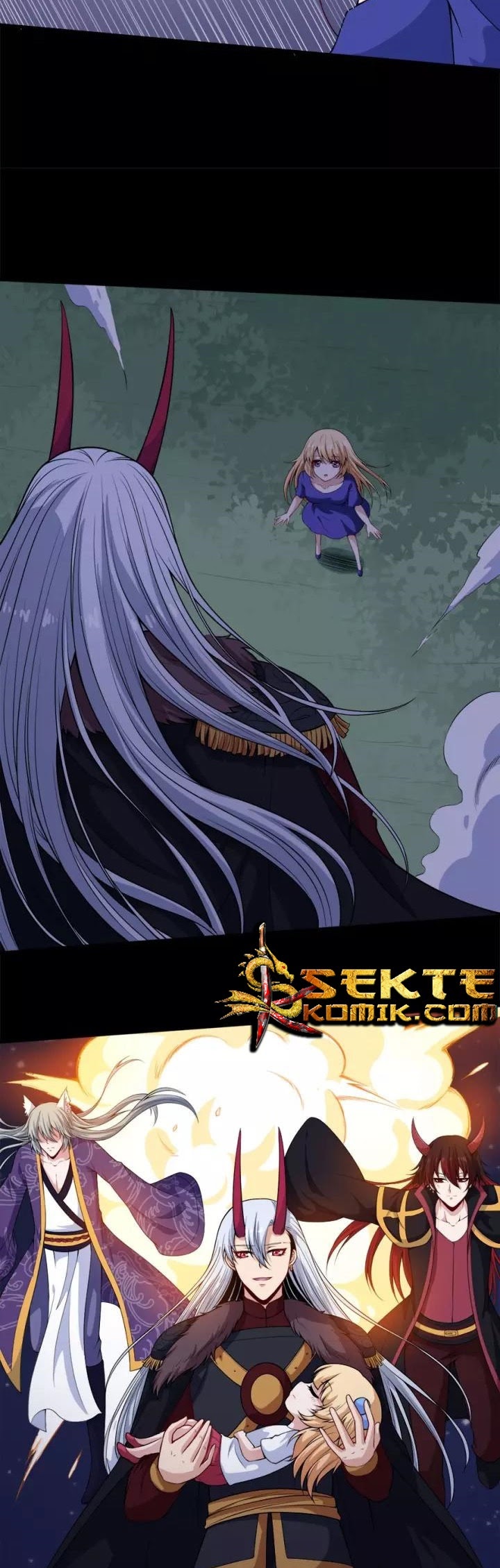 Daddy From Hell Chapter 101.2 Bahasa Indonesia